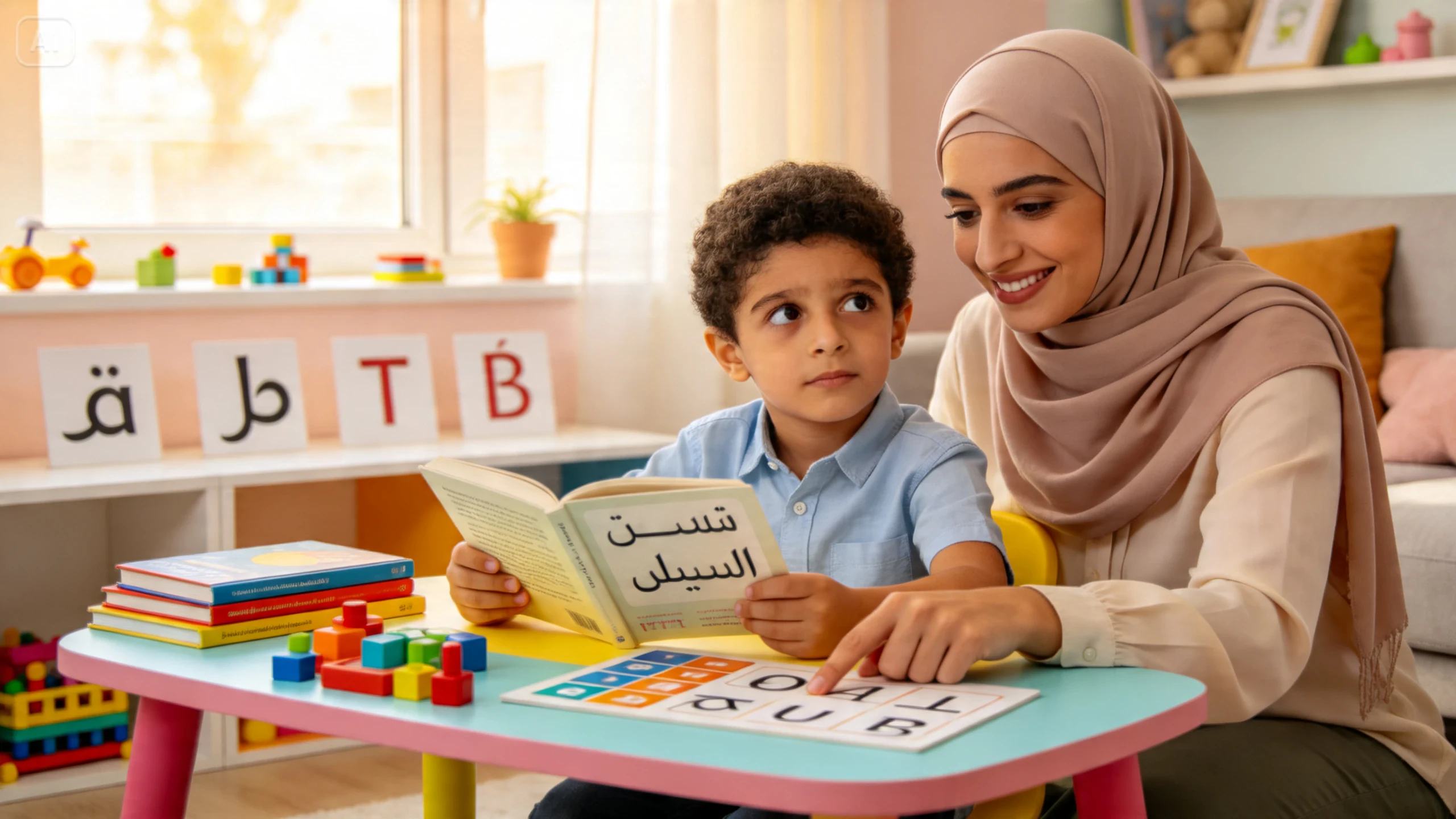 image about   🌟 لماذا يحفظ طفلي الحروف كلها... لكنه لا يستطيع القراءة؟