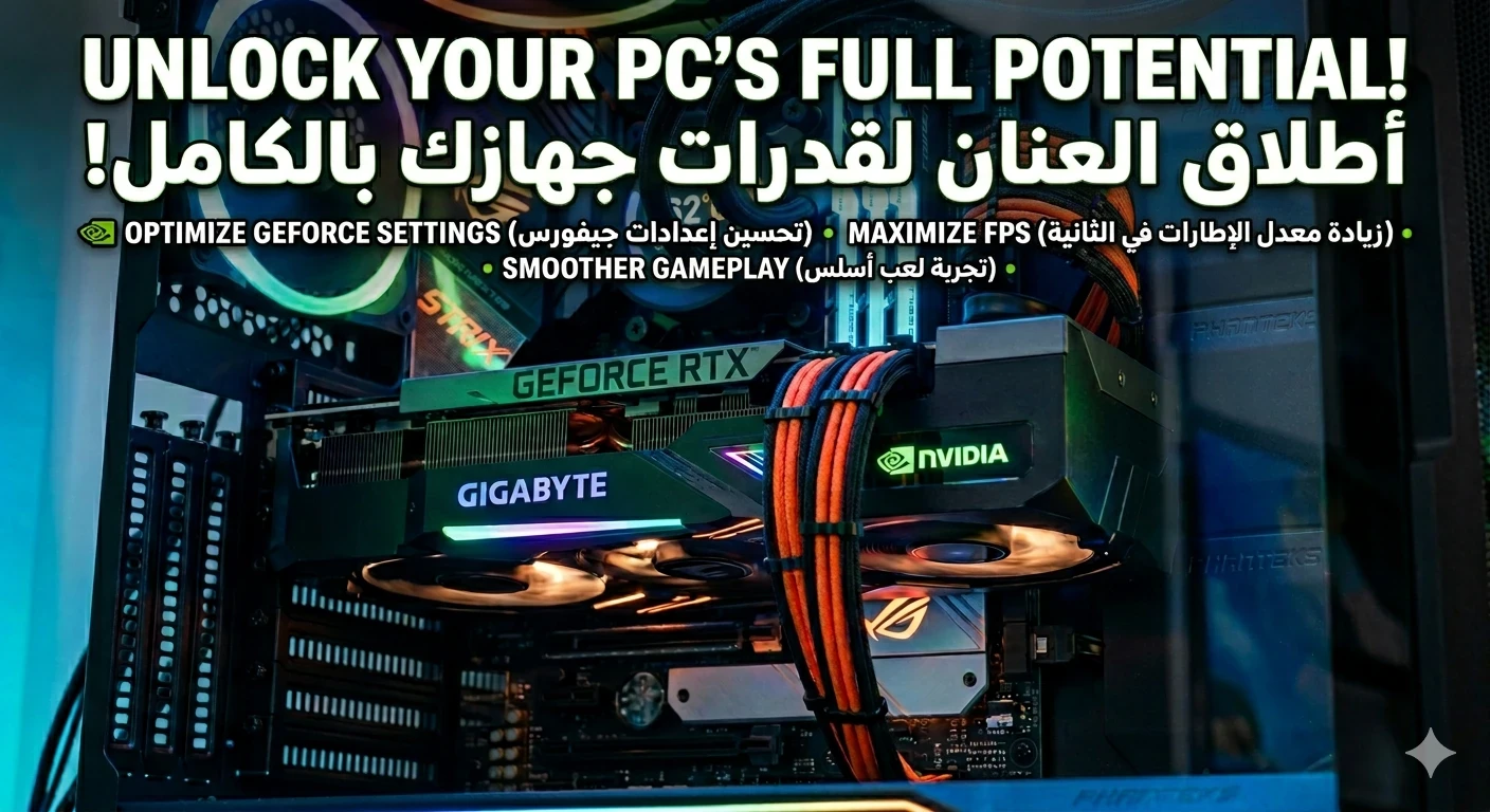 image about كنز مخفي في كارت الشاشة: إعدادات سحرية لرفع الفريمات (FPS) وتحسين جودة الألعاب