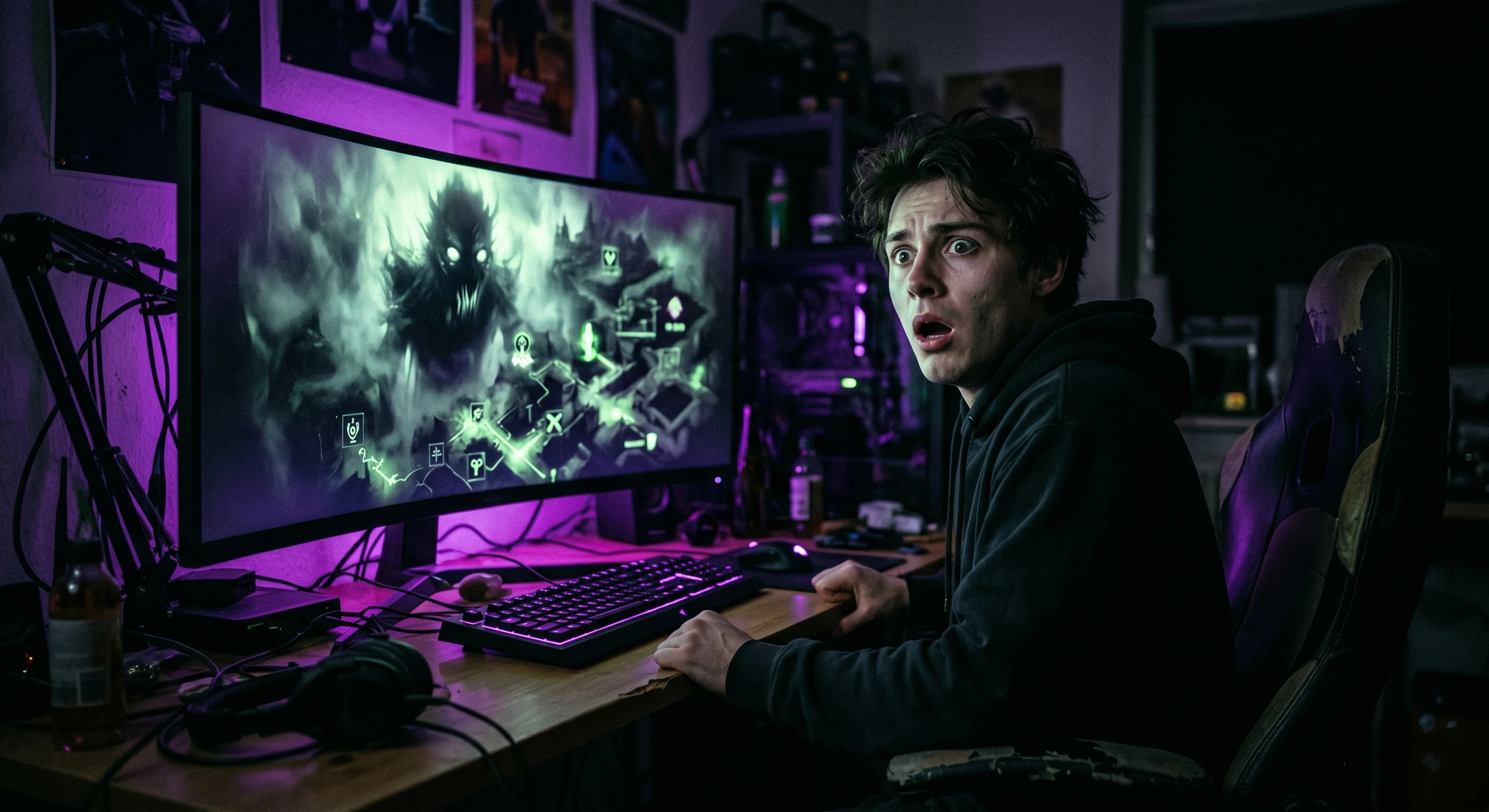 image about 🕹️ الجانب المظلم للألعاب: أشهر الأسرار المرعبة و