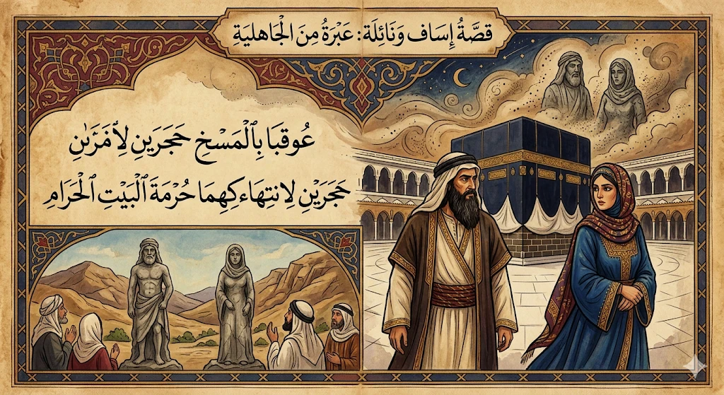 image about  إيساف ونائلة — حين تتحوّل الذاكرة إلى حجر