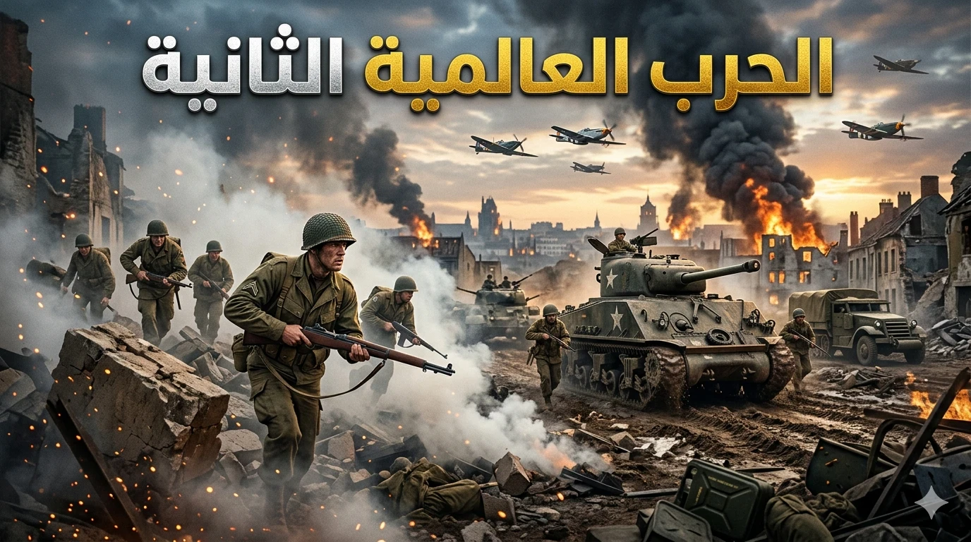 image about الحرب العالمية الثانية.. الصراع الذي غيّر وجه العالم