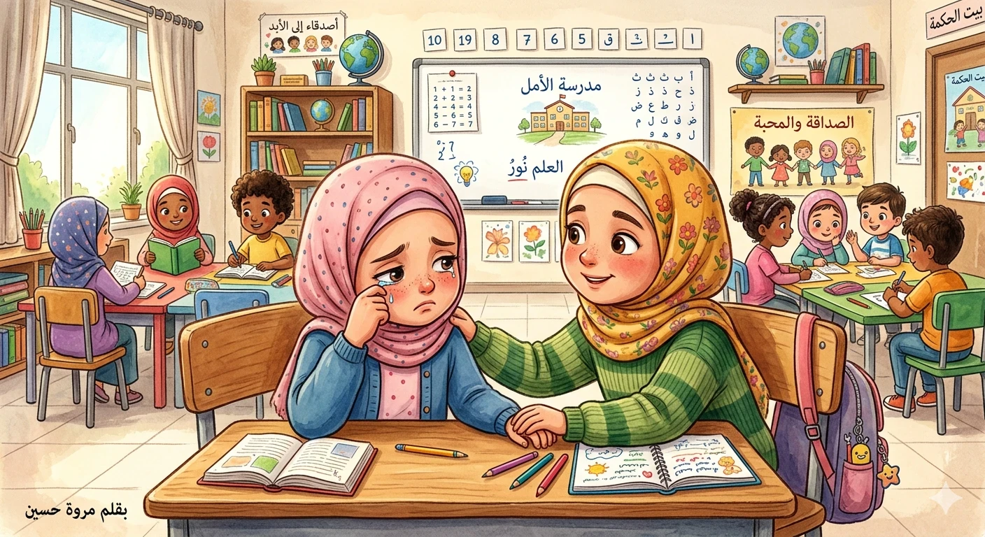 image about قصة صديقتين منذ الطفولة | مروة وشيماء وقوة الصداقة الحقيقية