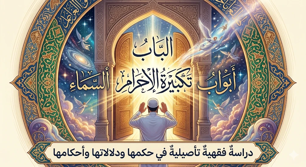 image about تكبيرة الإحرام.. الباب الذي تُفتح منه أبواب السماء ، دراسةٌ فقهيةٌ تأصيليةٌ في حكمها ودلالاتها وأحكامها
