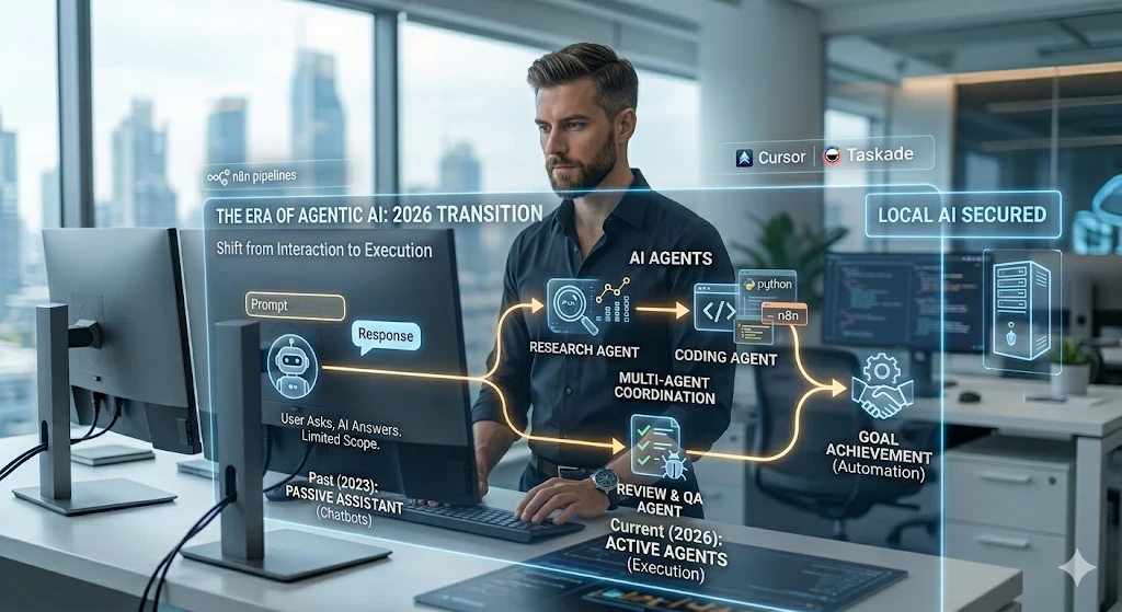 image about The Era of Agentic AI: Shifting from Interaction to Autonomous Execution