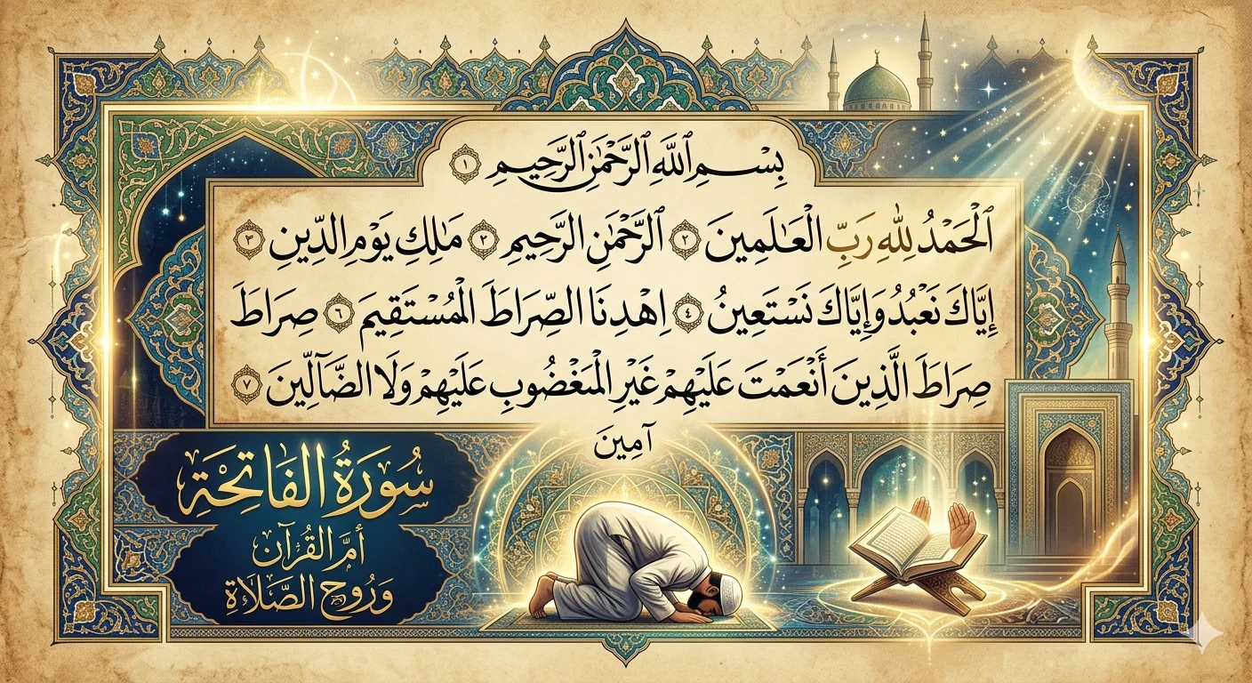 image about سورة الفاتحة — أمّ القرآن وروح الصلاة