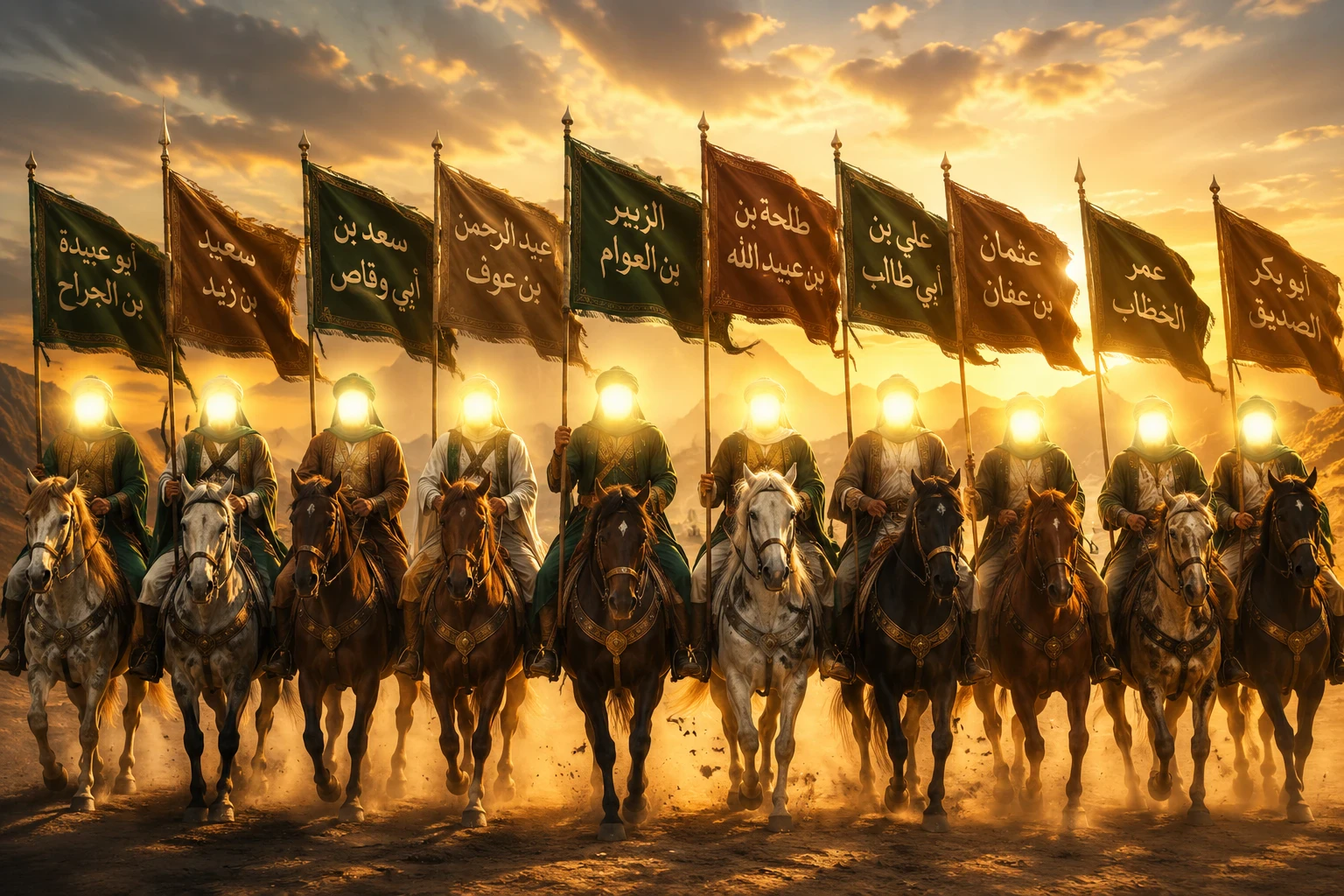 image about العشرة المبشرون بالجنة: نجومٌ أضاءت سماء الإسلام