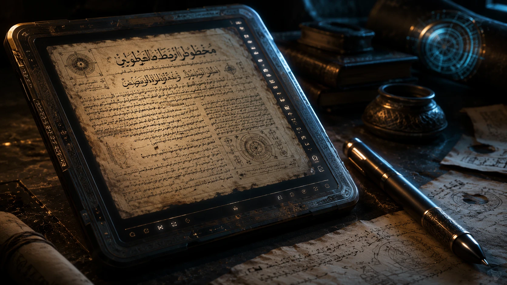 image about 👁️ مصيدة السرداب الرقمي: لماذا يبتسم هاتفك فجأة في الظلام وأنت نائم؟ 📱❌