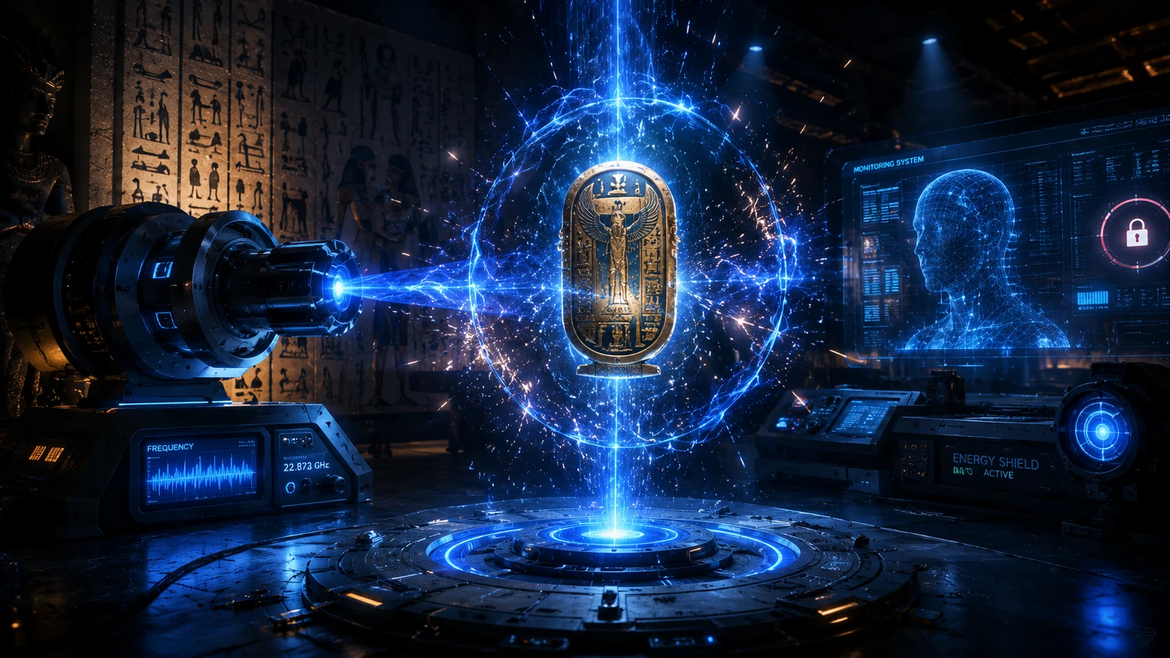 image about 👁️ مصيدة السرداب الرقمي: لماذا يبتسم هاتفك فجأة في الظلام وأنت نائم؟ 📱❌