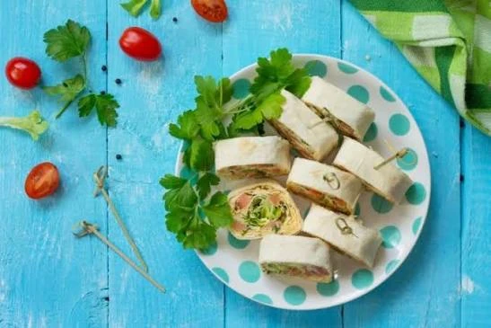 image about 🌯 لفائف تونة بالمايونيز - وصفة سريعة ولذيذة بخطوات سهلة