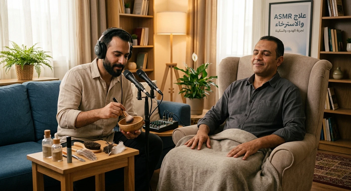 image about طقطقة العظام وASMR: رحلة إلى الاسترخاء والراحة النفسية