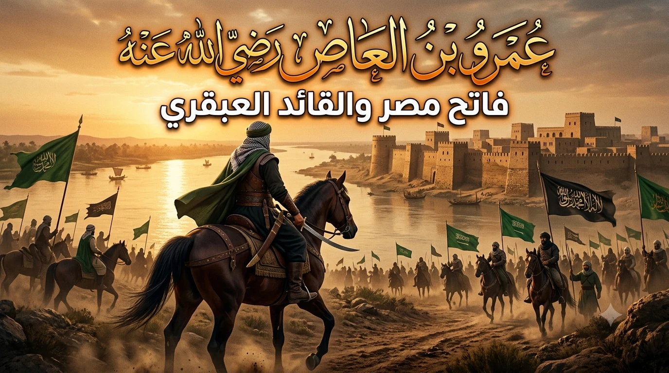 image about عمرو بن العاص رضي الله عنه.. القائد العبقري وفاتح مصر