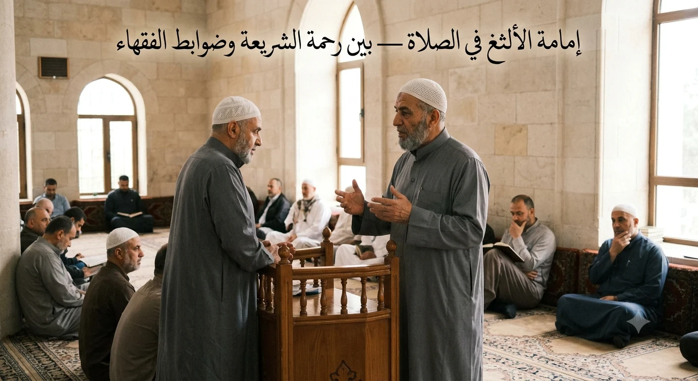 image about امامة الالثغ في الصلاة ، بين رحمة الشريعة وضوابط الفقهاء
