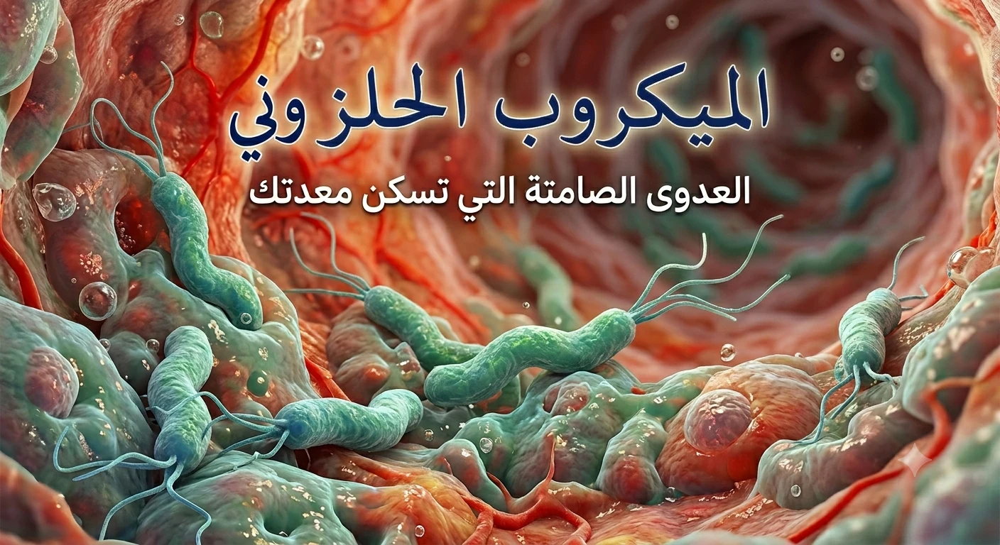 image about الميكروب الحلزوني  العدوى الصامتة التي تسكن معدتك