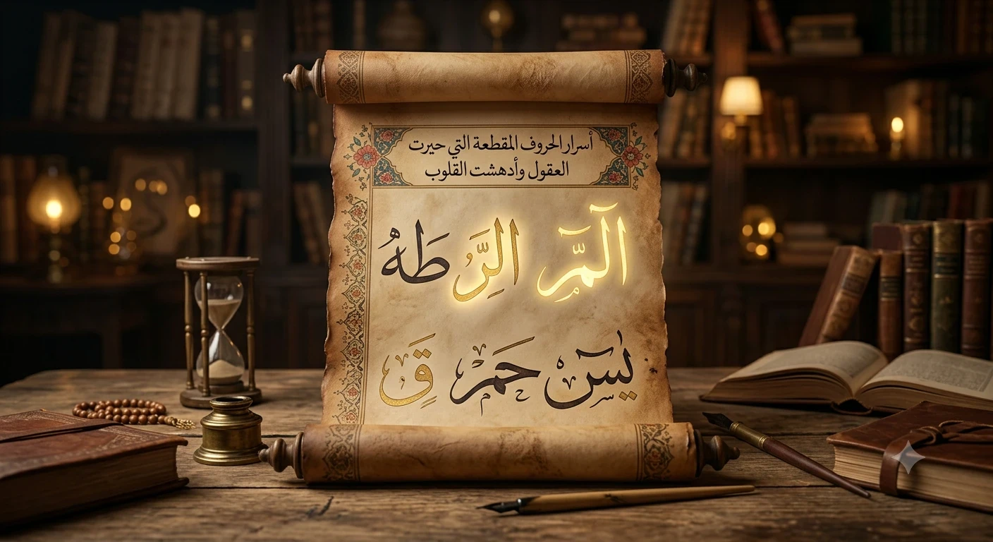 image about ✨ الحروف المقطعة في : أسرار الحروف التي حيّرت العقول وأدهشت القلوب