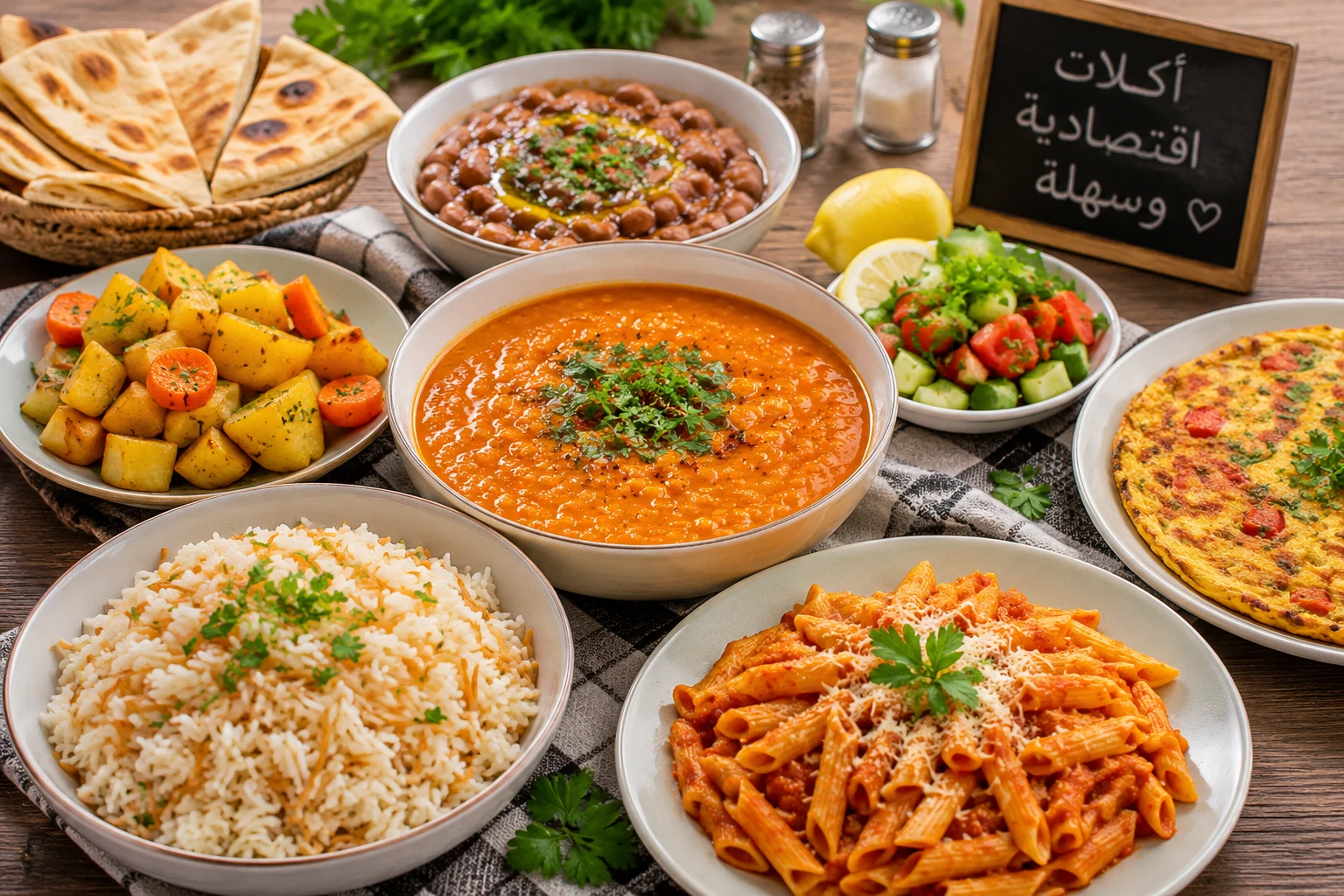 image about أفكار أكلات رخيصة وسهلة لكل يوم.. وجبات اقتصادية ولذيذة تناسب جميع الأسر