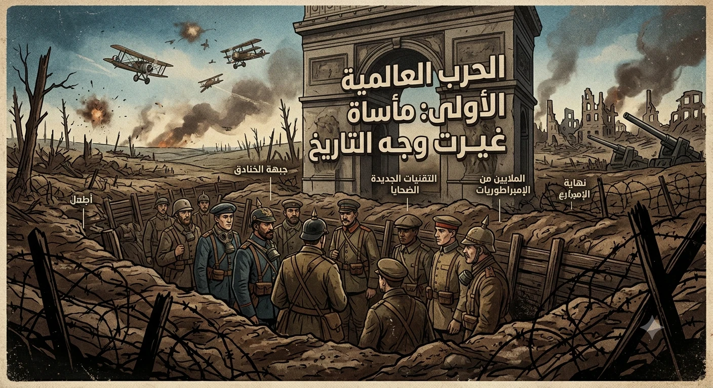 image about الحرب العالمية الأولى: الصراع الذي أعاد تشكيل العالم