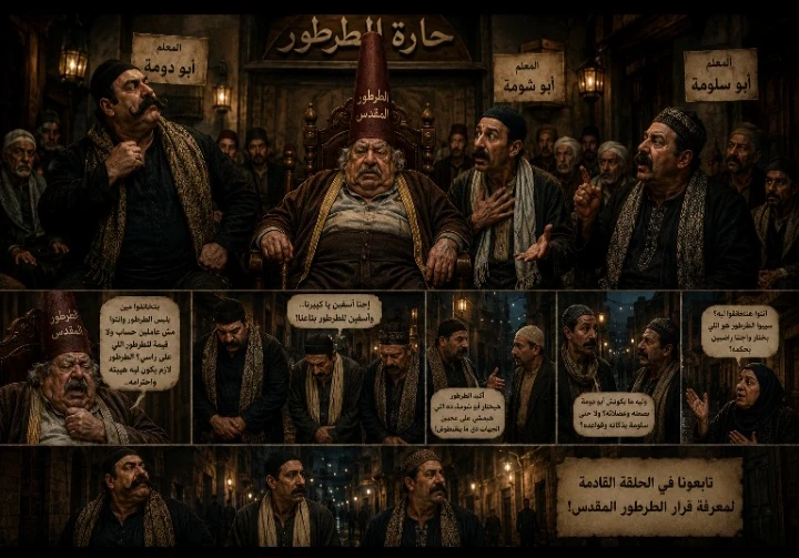 image about حارة الطرطور (الحلقة 1): صراع الجبابرة وموت الكبير  