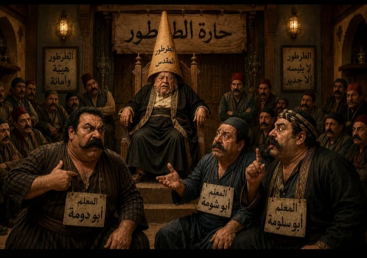 image about حارة الطرطور (الحلقة 1): صراع الجبابرة وموت الكبير  