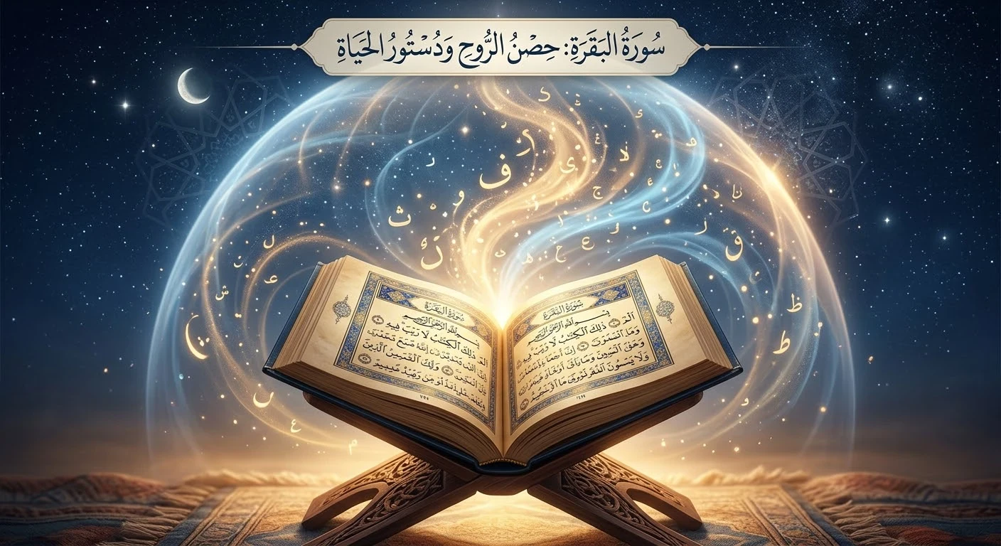 image about سورة البقرة: حصن الروح، ودستور الحياة، وشفاء الصدور