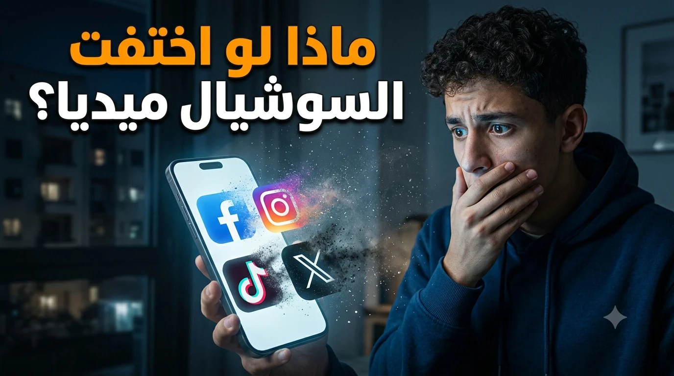 image about ماذا سيحدث لو اختفت مواقع التواصل الاجتماعي لمدة شهر كامل؟