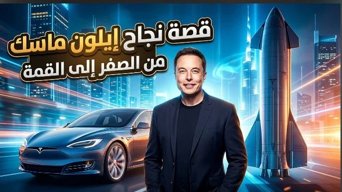 image about من الفشل الدراسي إلى أغنى رجل أعمال في العالم: قصة نجاح إيلون ماسك