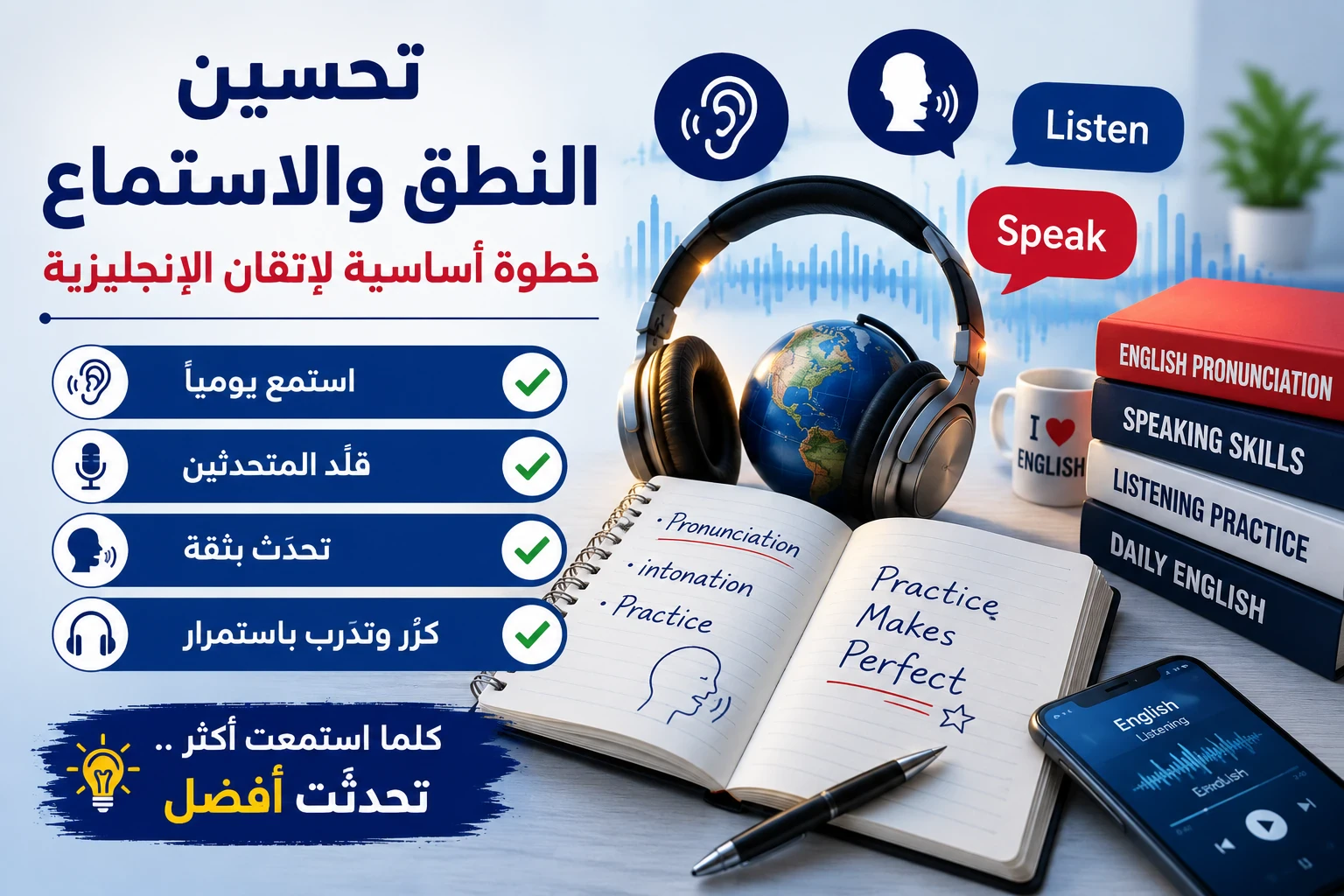 image about  تعلم الإنجليزية من الصفر في 30 دقيقة يوميًا: خطة عملية للمبتدئين🔥⏰