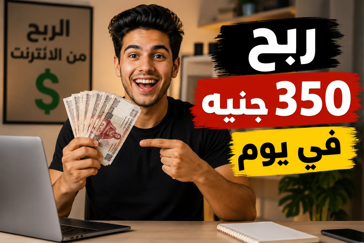 image about كيف حققت 350 جنيه في يوم من هاتفي فقط؟