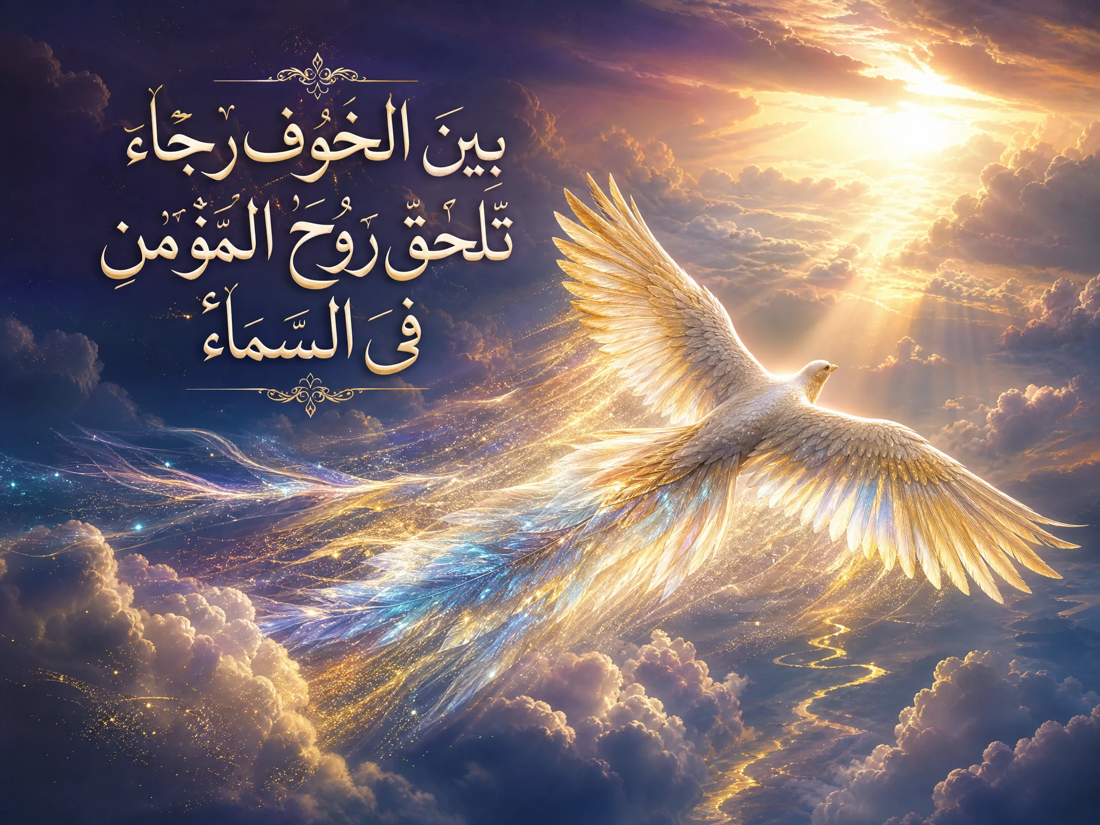 image about بين الخوف و الرجاء تحلق روح المؤمن فى السماء 