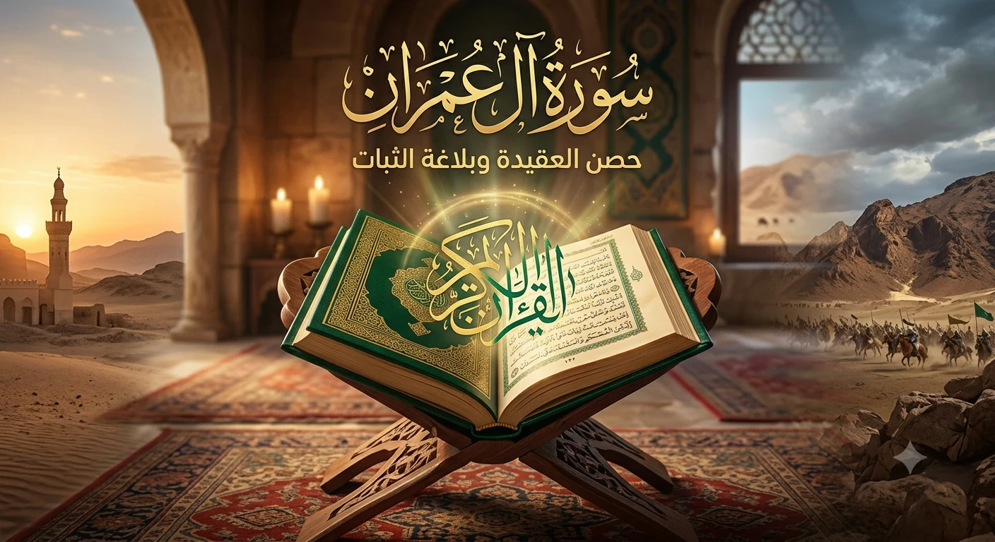 image about سورة آل عمران: حصن العقيدة وبلاغة الثبات