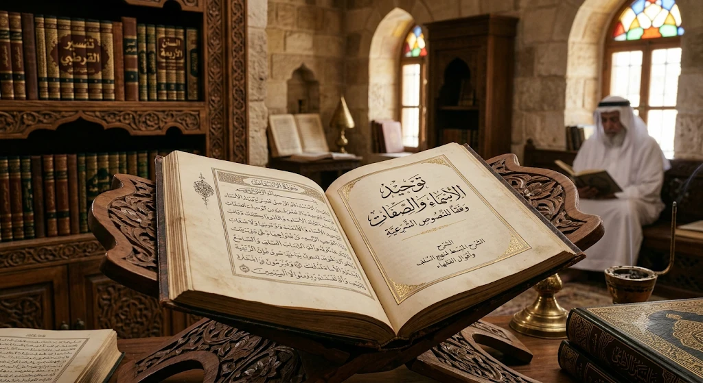 image about  لغز الأسماء الفوقية: كيف نفهم صفات الخالق دون تشبيه أو تعطيل؟