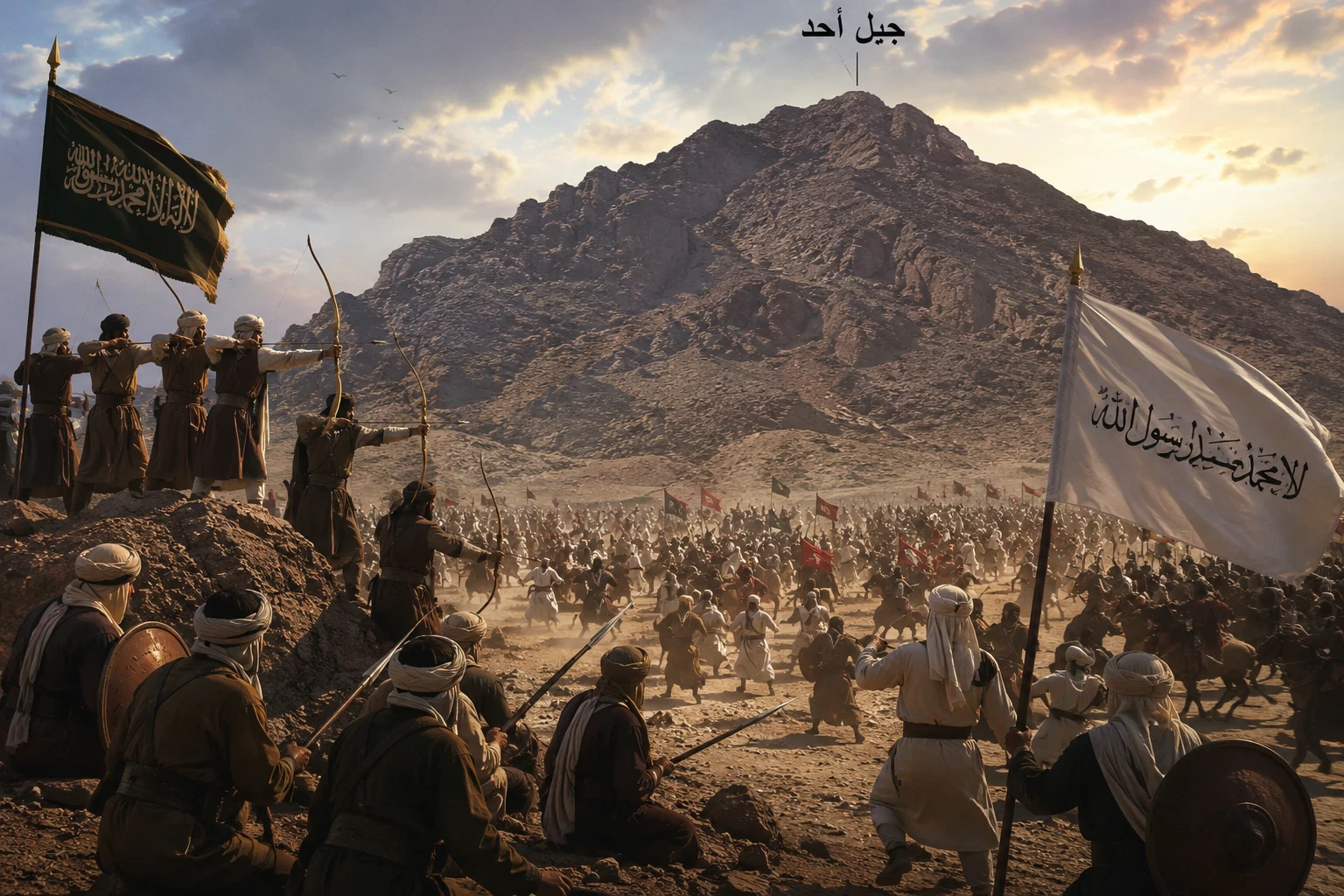image about غزوة أُحد: تفاصيل المعركة التي علّمت المسلمين أعظم دروس الطاعة والصبر