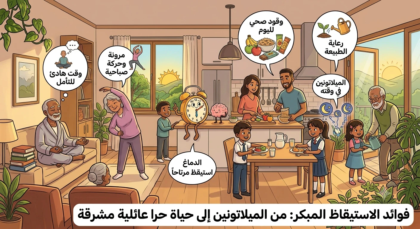 image about لماذا النوم المبكر يغير حياتك
