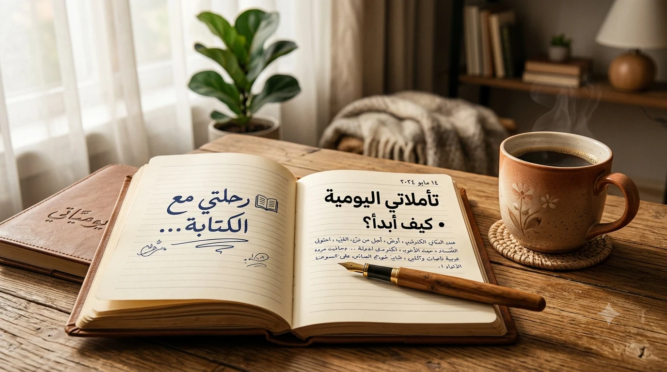 image about : اليوميات.. مرآة الحياة وذاكرة التفاصيل