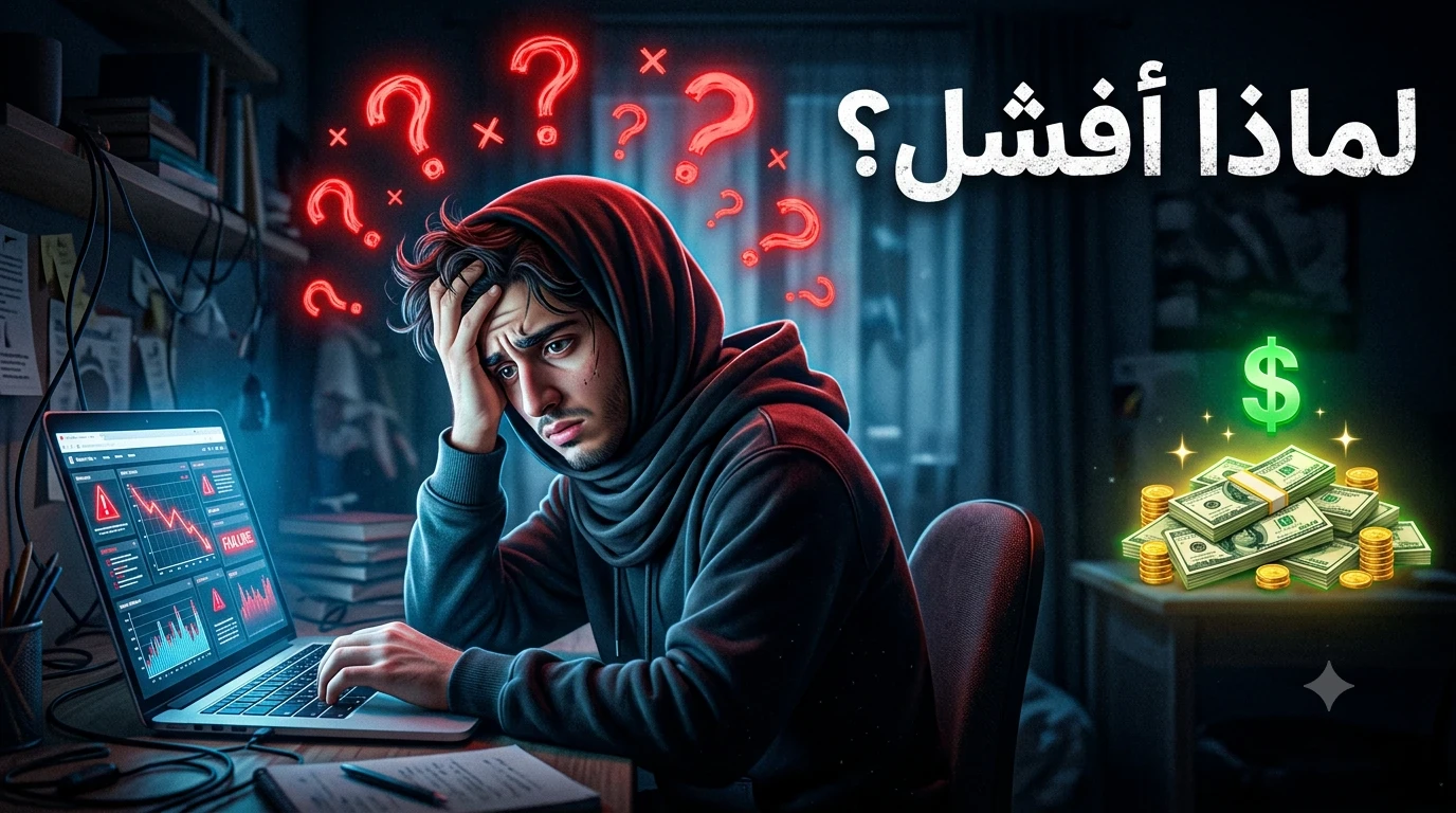 image about ليه مش بتكسب من الإنترنت رغم محاولاتك؟ الحقيقة اللي محدش بيقولها!