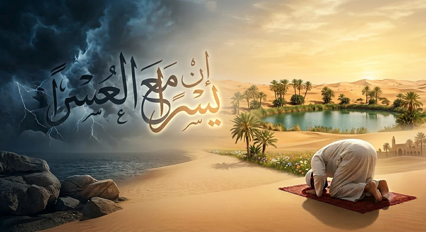 image about التوازن المفقود : كيف يعيد الإسلام صياغة السلام النفسي في عصر القلق؟ 