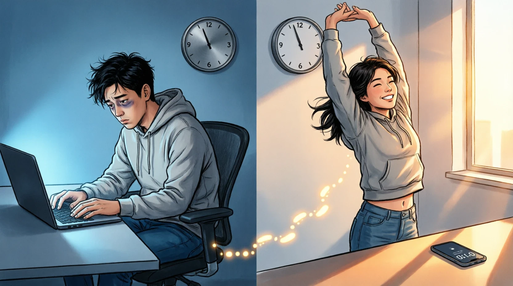image about One Minute of Movement Every Hour: Can It Protect Us from the Dangers of Prolonged Sitting?