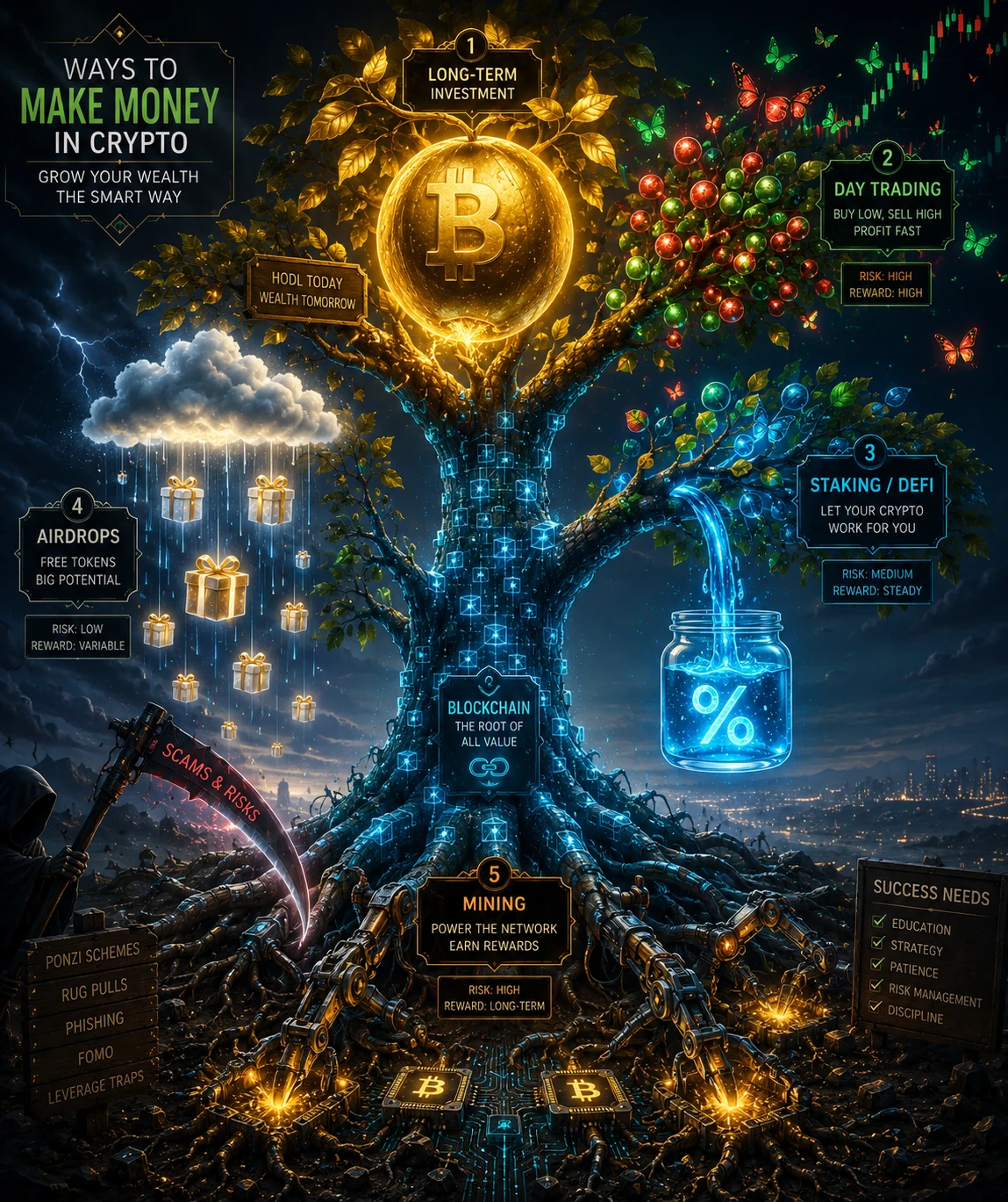 image about الربح من العملات الرقمية