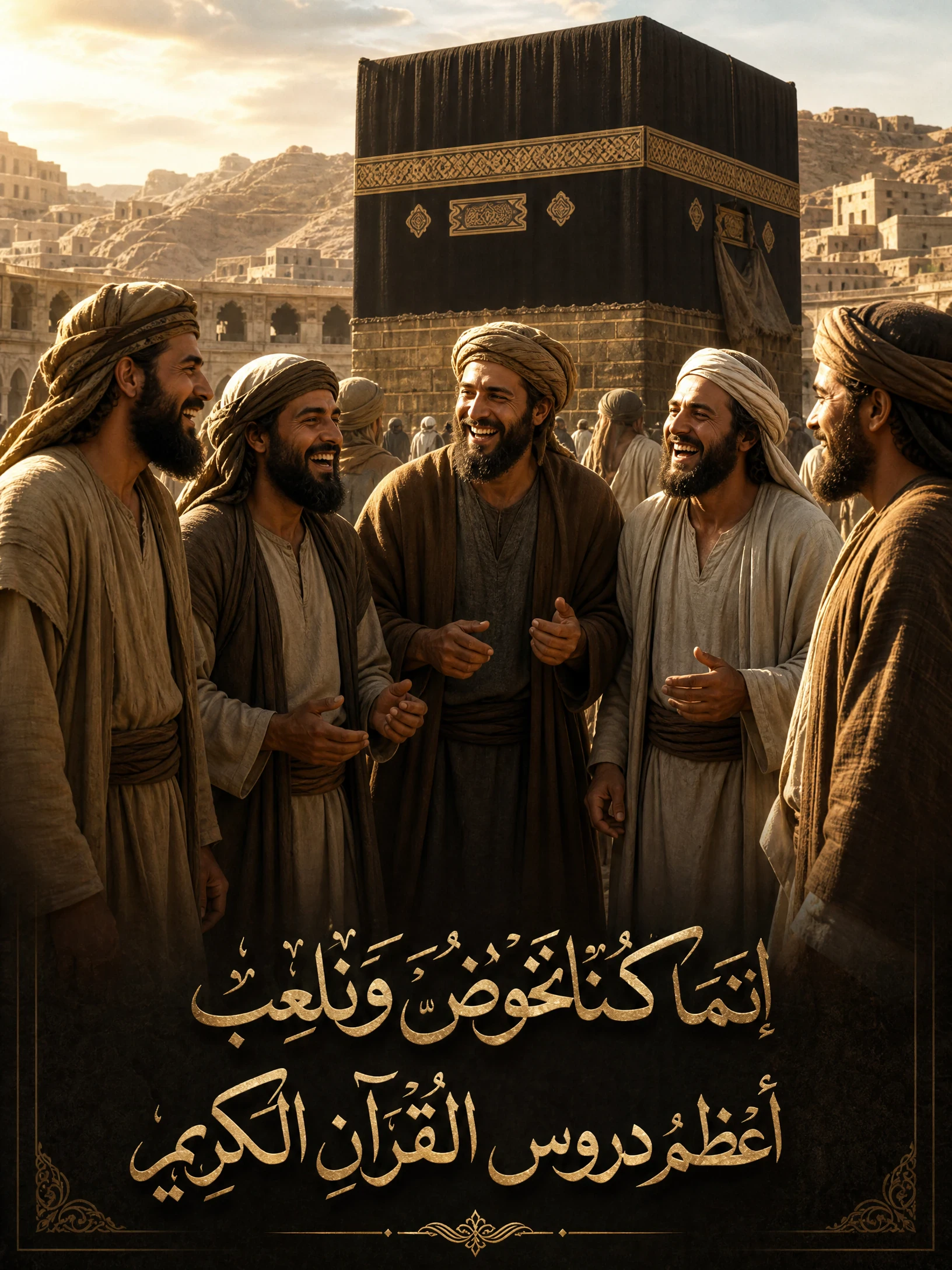 image about انما كنا نخوض و نلعب من أعظم قصص القرآن 
