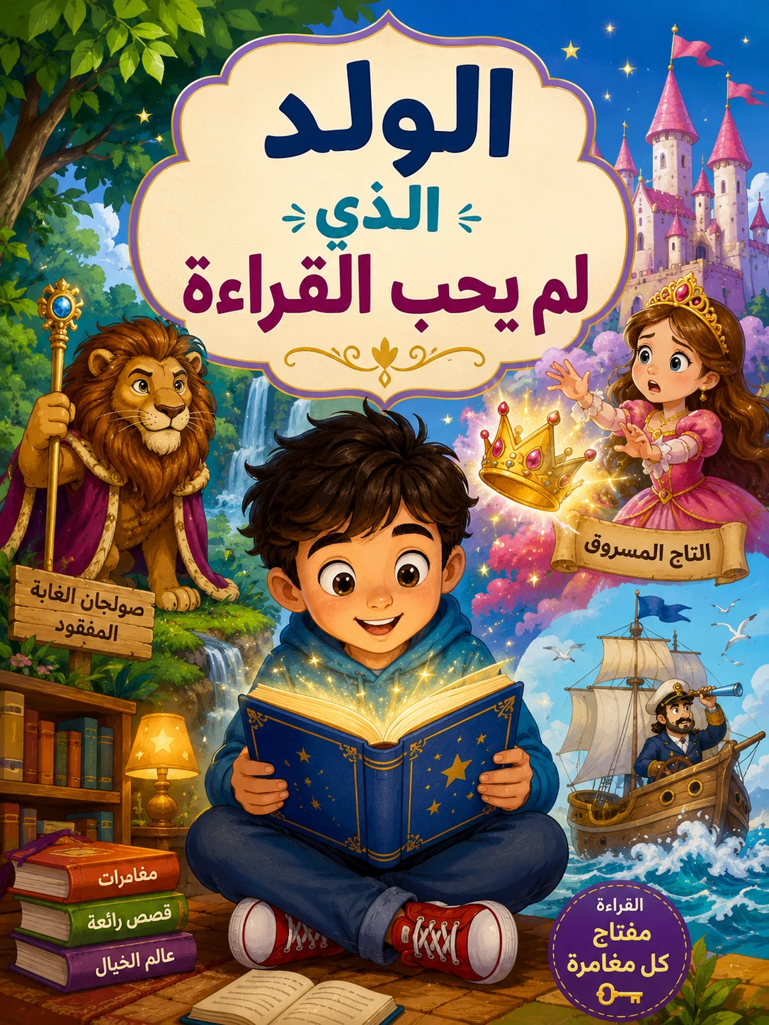 image about الولد الذى لم يحب القراءه