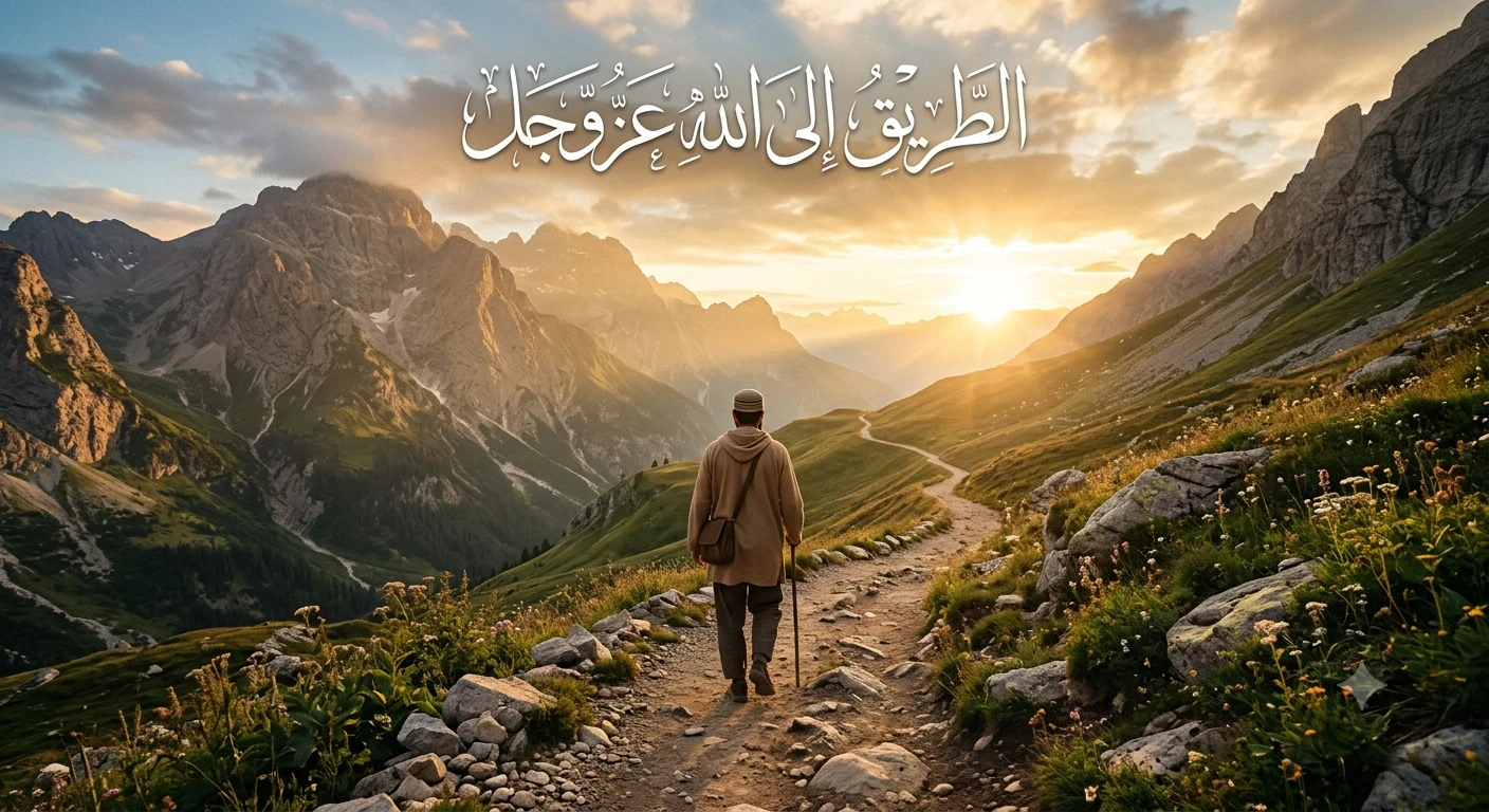 image about الطريق الى الله عز وجل 