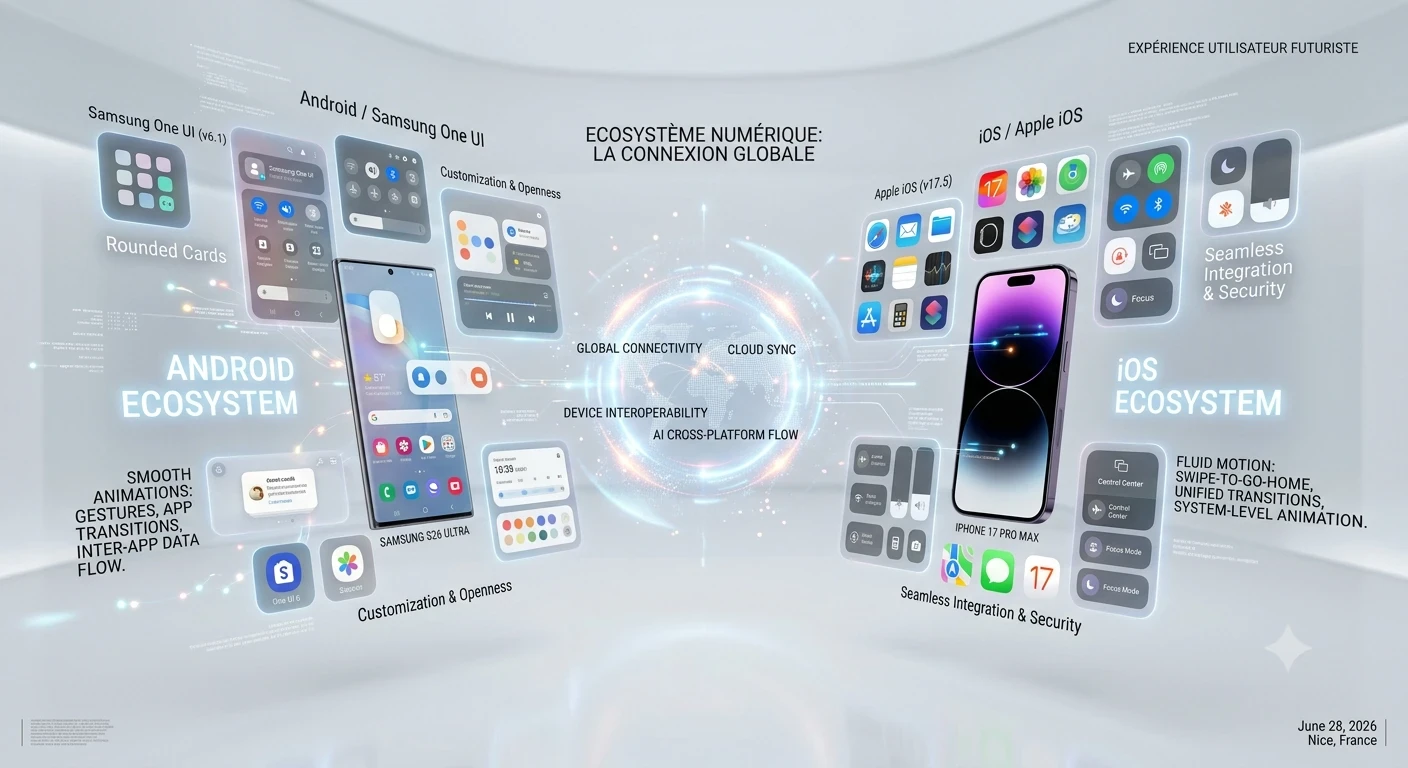 image about Samsung S26 Ultra vs iPhone 17 Pro Max — مقارنة شاملة ومراجعة قوية لأقوى هاتفين في 2026