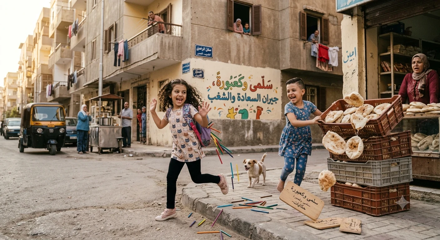 image about سلمي وكعبورة المشاكسين