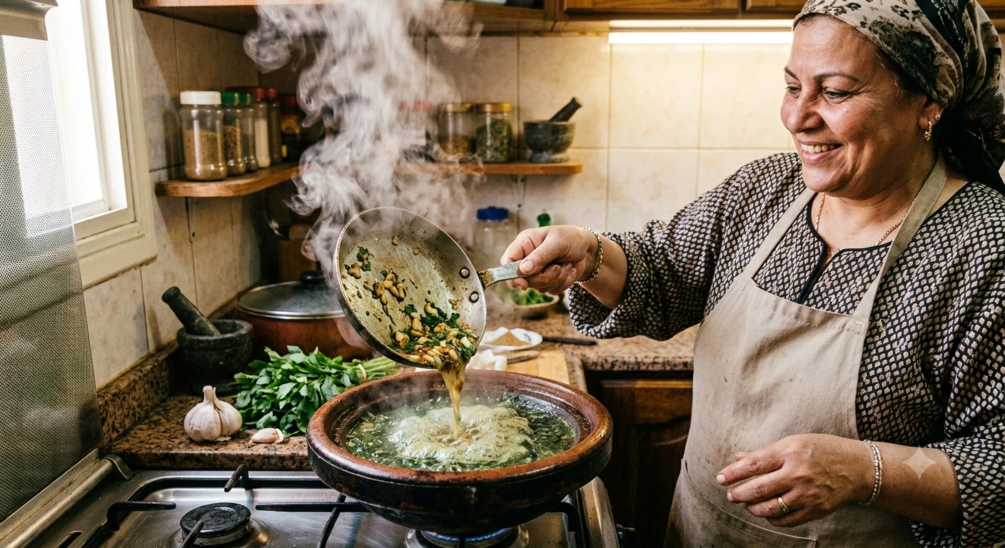 image about سر الطشة السحرية.. دليل المحترفين لإعداد الملوخية المصرية الأصيلة على أصولها