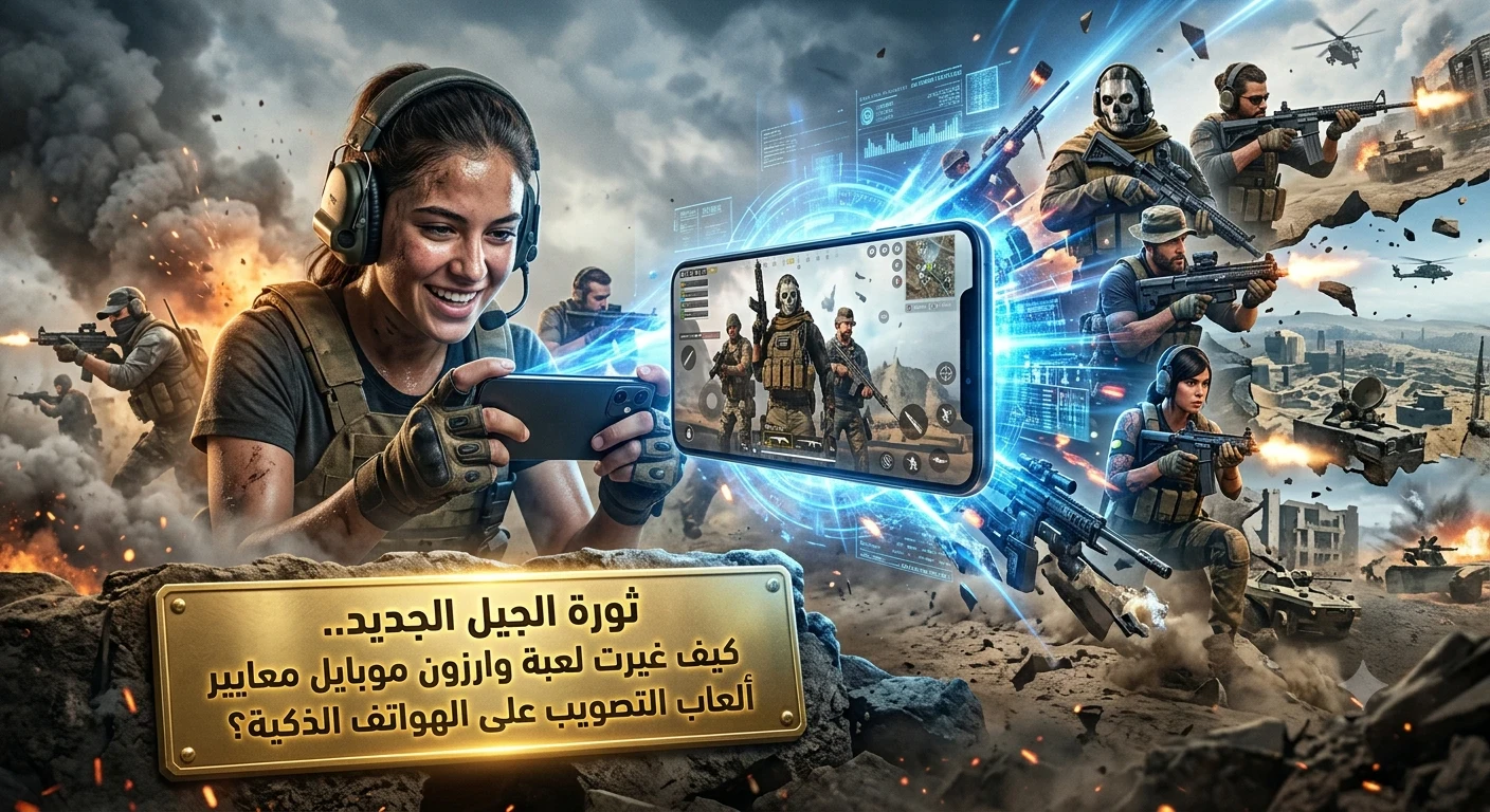 image about ثورة الجيل الجديد.. كيف غيرت لعبة وارزون موبايل معايير ألعاب التصويب على الهواتف الذكية؟