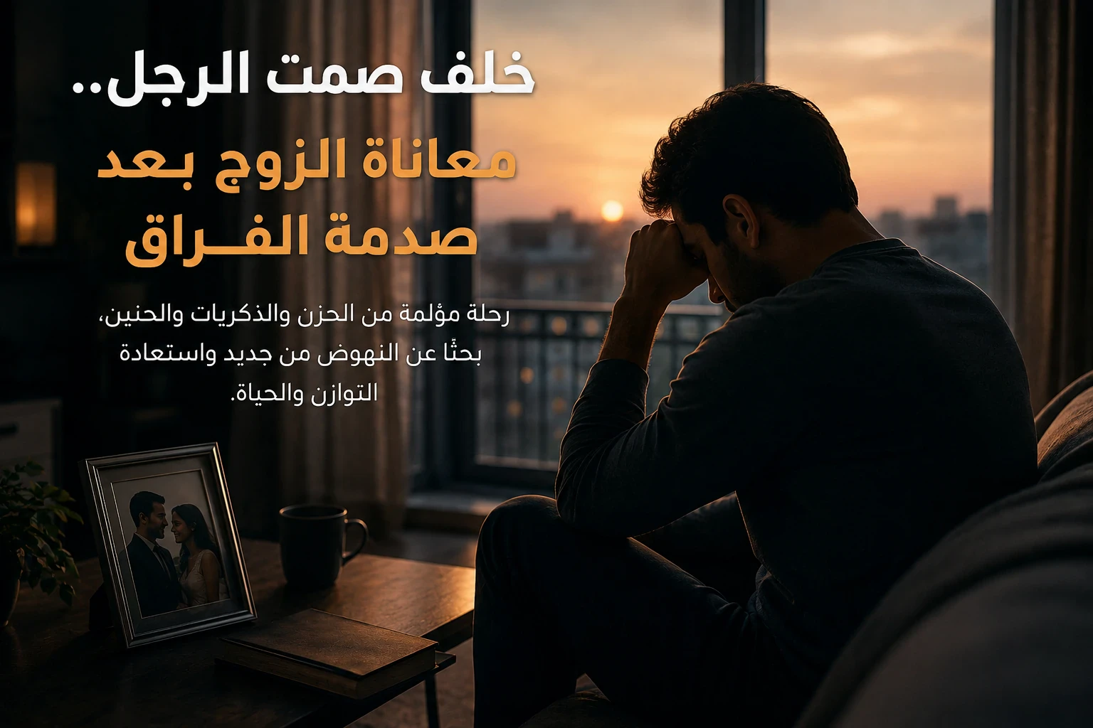 image about خلف صمت الرجل.. معاناة الزوج بعد صدمة الفراق