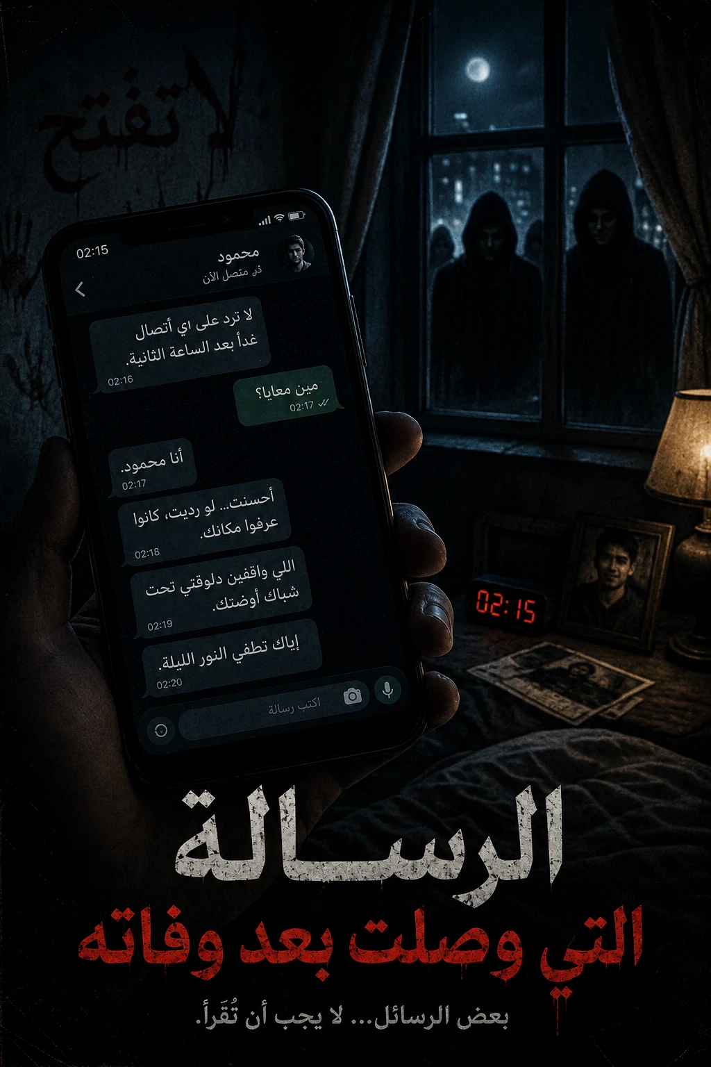image about الرسالة التي وصلت بعد وفاته