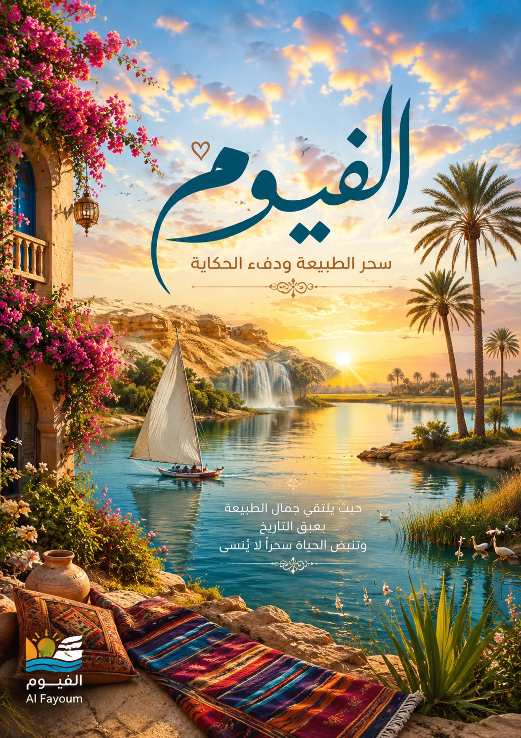image about الفيوم وسحرها الجميل.. لوحة طبيعية تأسر القلوب وتروي حكاية الجمال