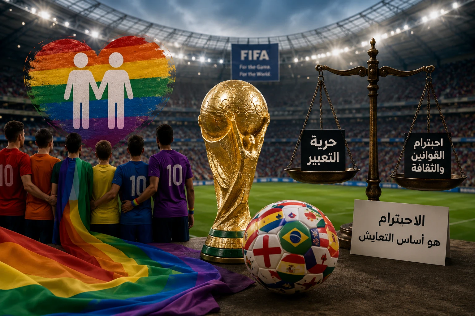 image about المثلية الجنسية وكأس العالم