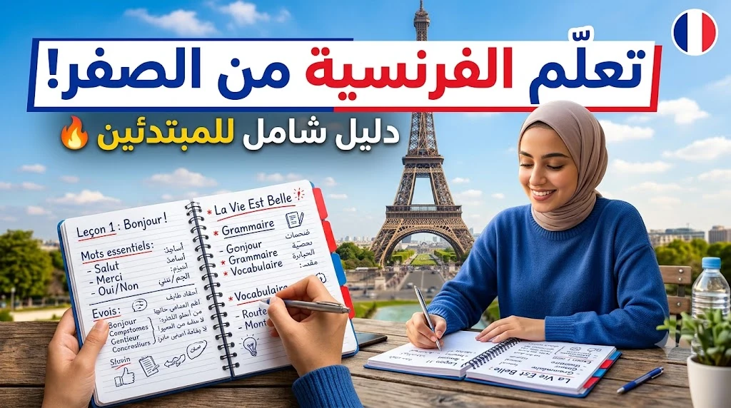 image about تعلم اللغة الفرنسية من الصفر: دليل عملي لبناء أساس قوي والوصول إلى التحدث بثقة