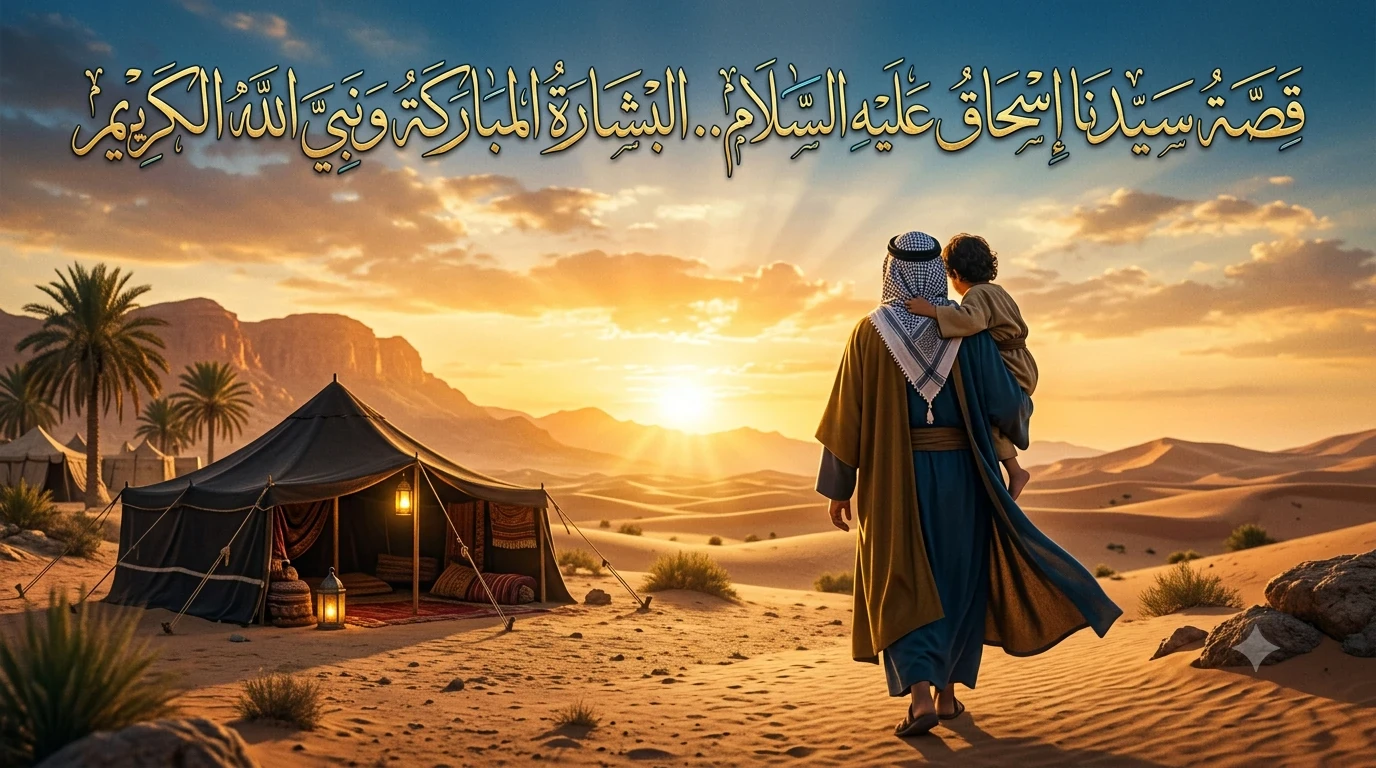 image about قصة سيدنا إسحاق عليه السلام.. نبيٌّ كريم وبشارةٌ من الله لعباده المؤمنين